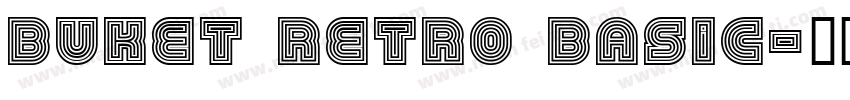 Buket Retro Basic字体转换